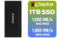 Kingston XS1000 1TB SSD | Pocket-Sized | USB 3.2 Gen 2 | External Solid State Drive